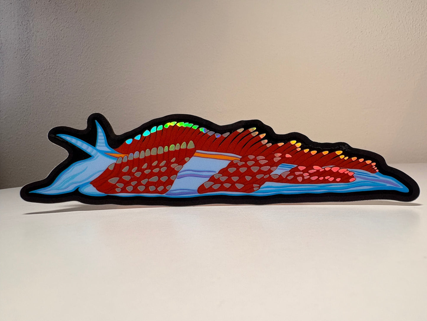 Opalescent Nudibranch Sticker