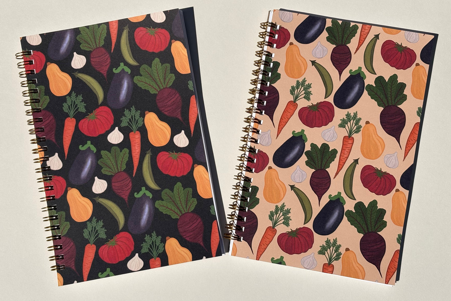 Vegetable Garden Spiral Notebook