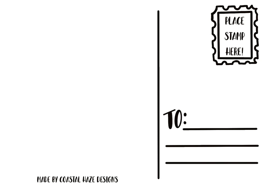 Enjoy Humboldt Beaches Postcard