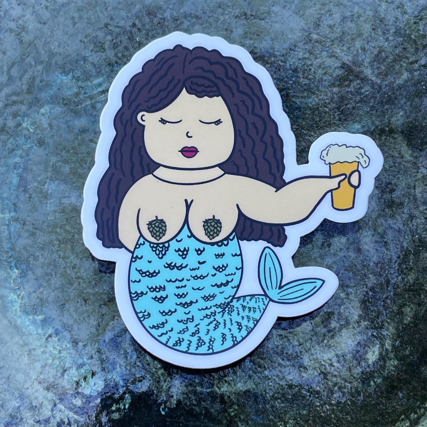 Plus Size Craft Beer Mermaid with Hops
