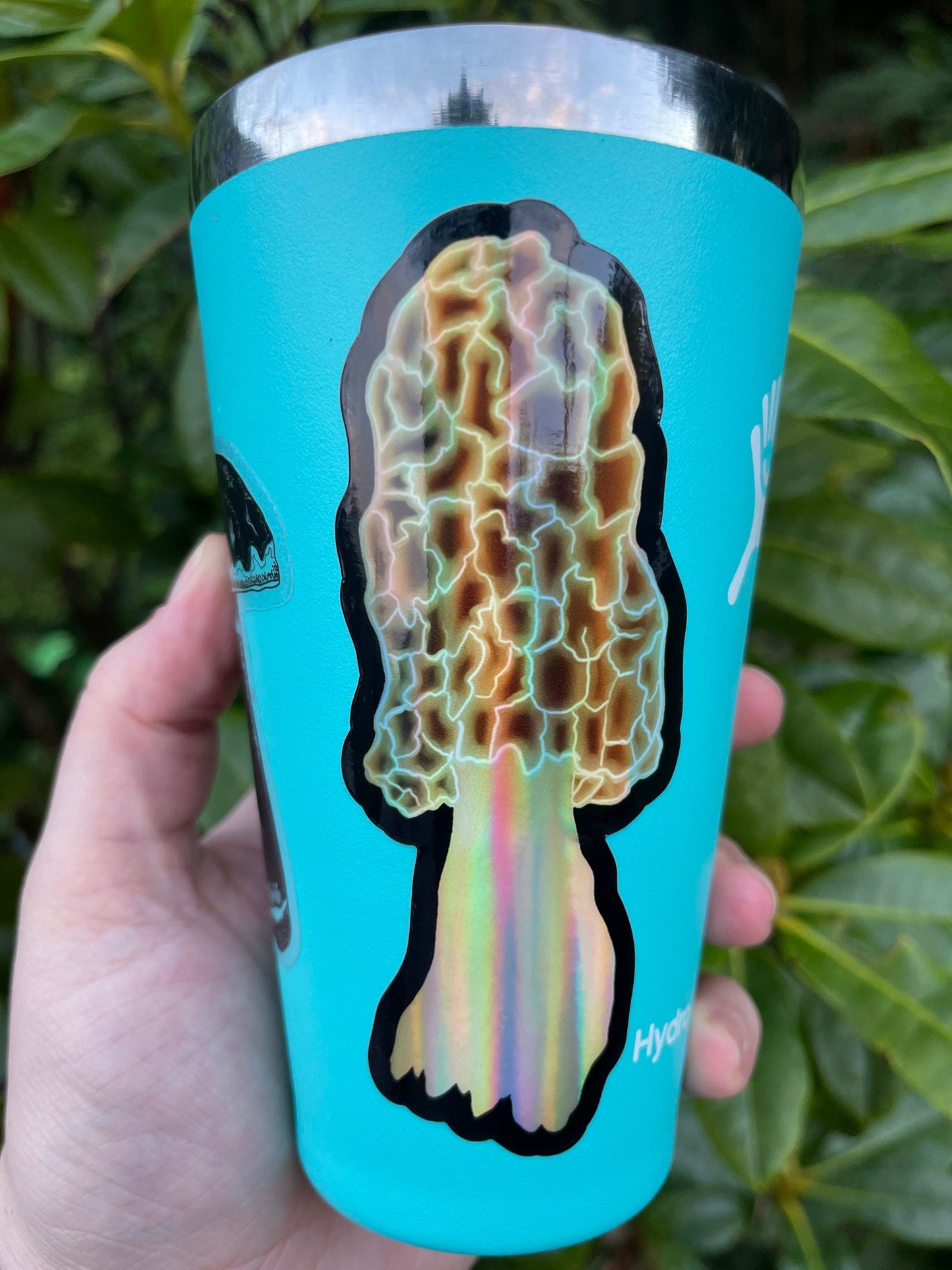 Holographic Morel Mushroom