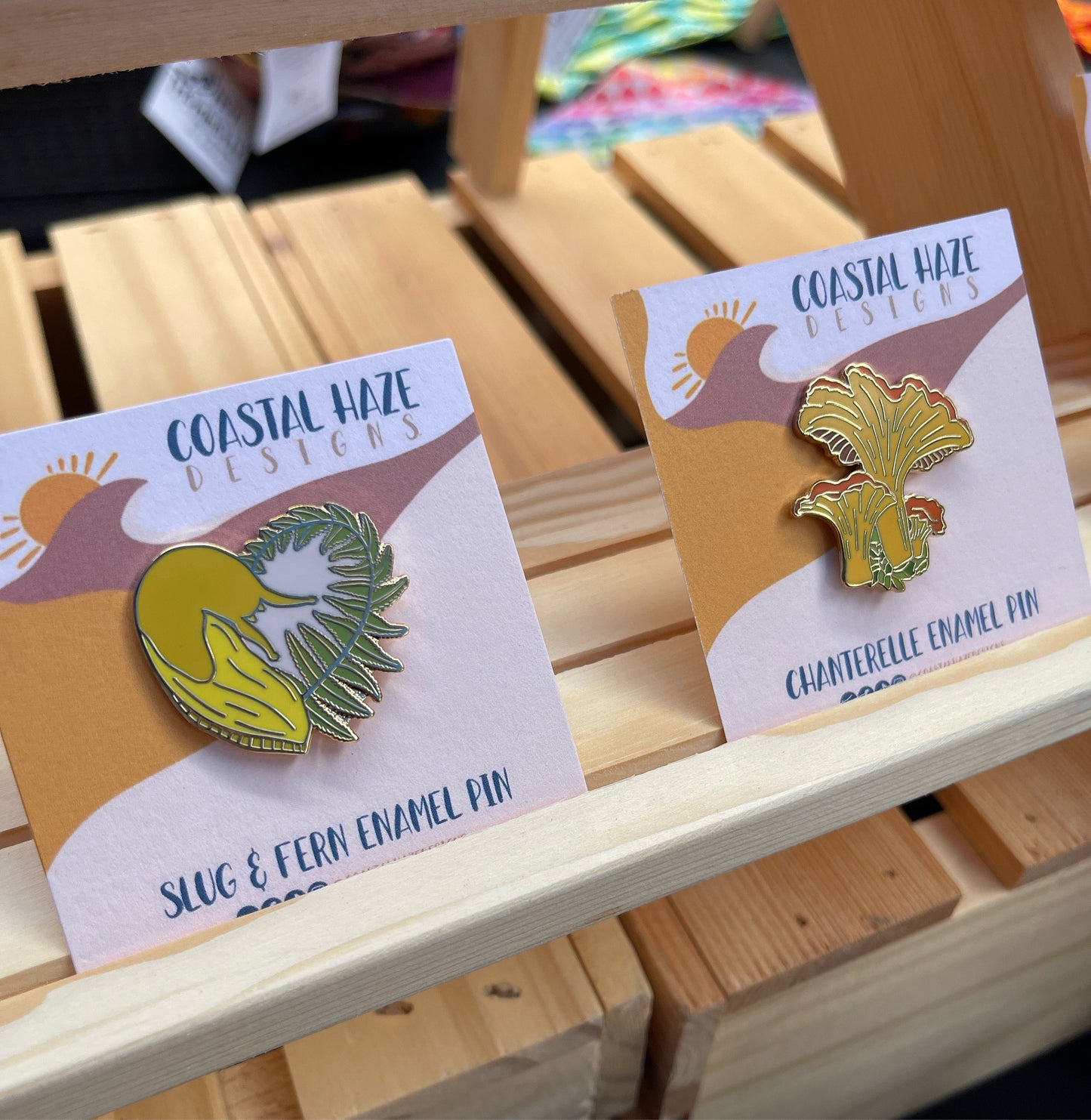 Chanterelle Pin