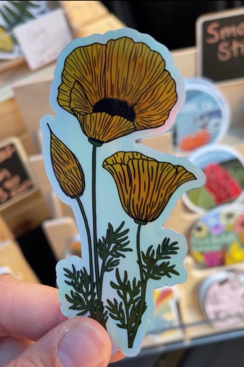 Holographic Poppy