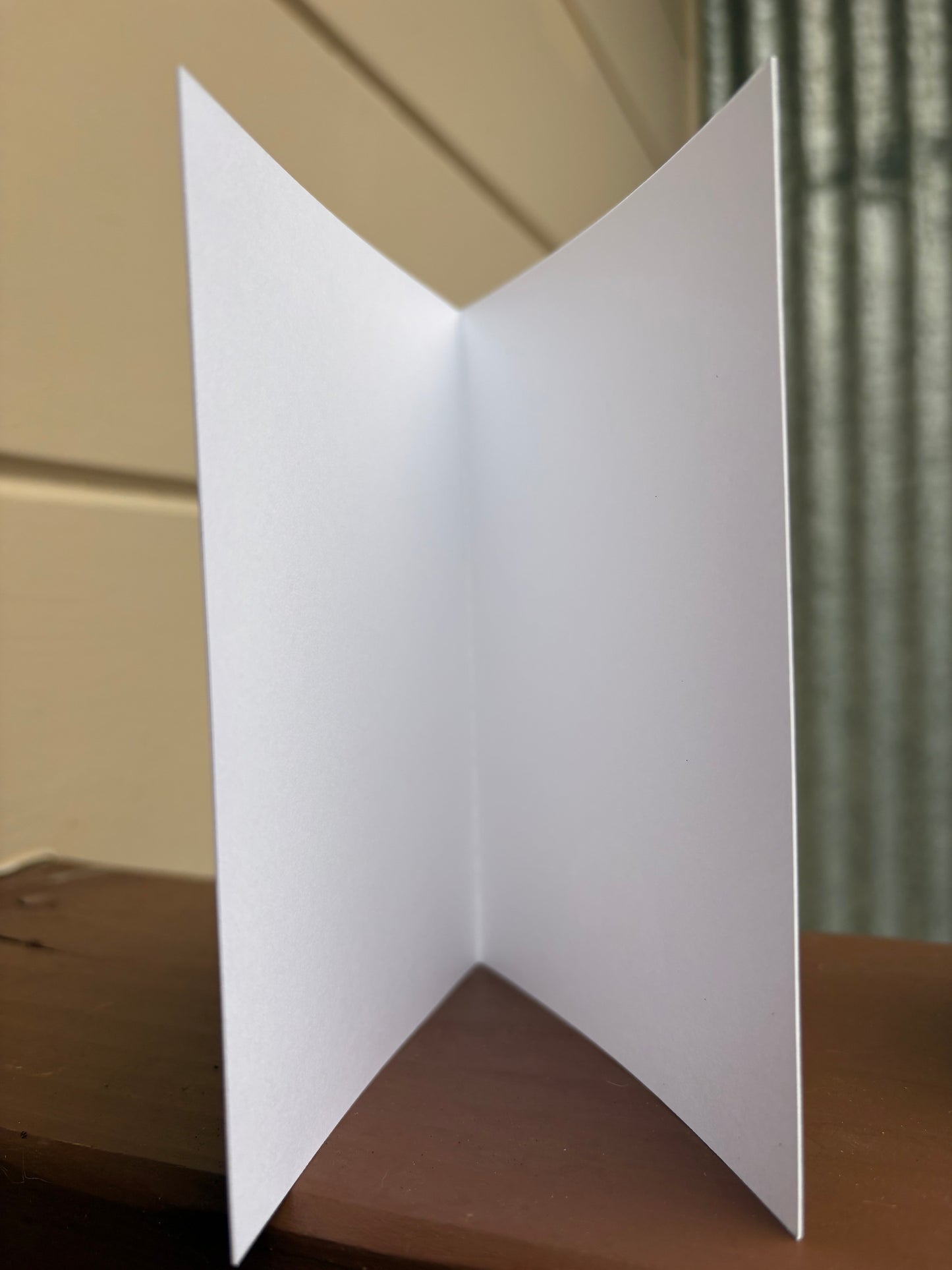 Wishing you a Bountiful Year Card with Edible Mushrooms Under the Christmas Tree