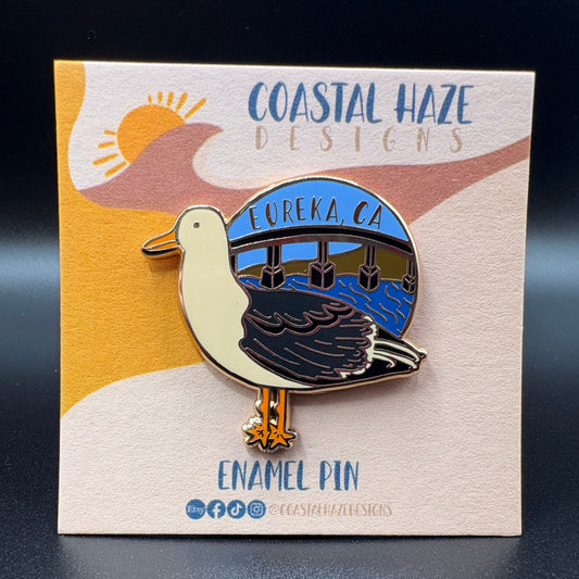 Eureka, CA Enamel Pin