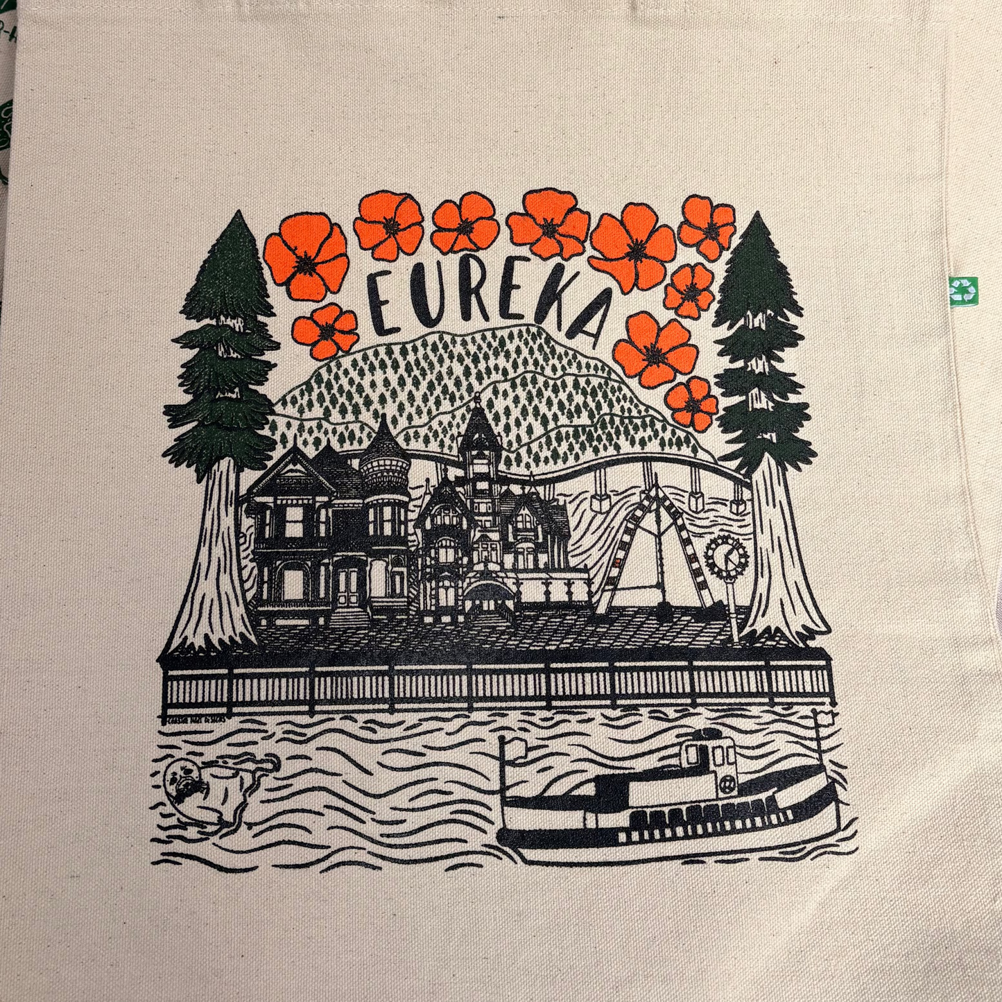 Eureka, California Tote Bag
