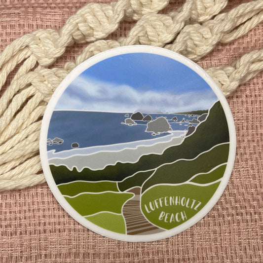 Luffenholtz Beach Sticker