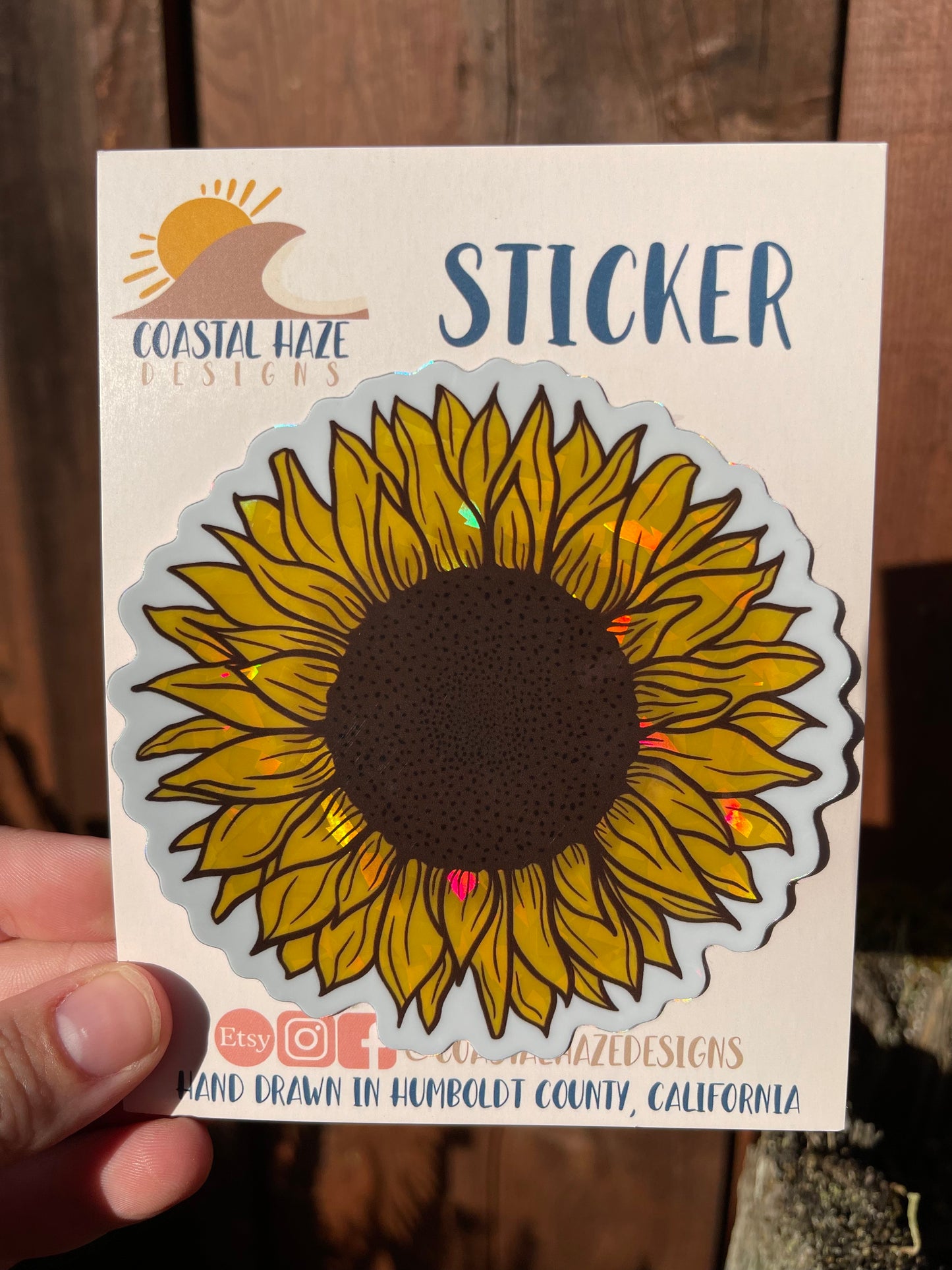 Sunflower Sticker