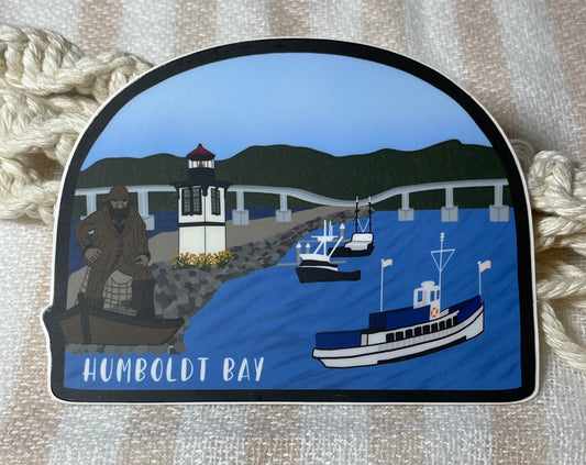 Humboldt Bay Vinyl Sticker