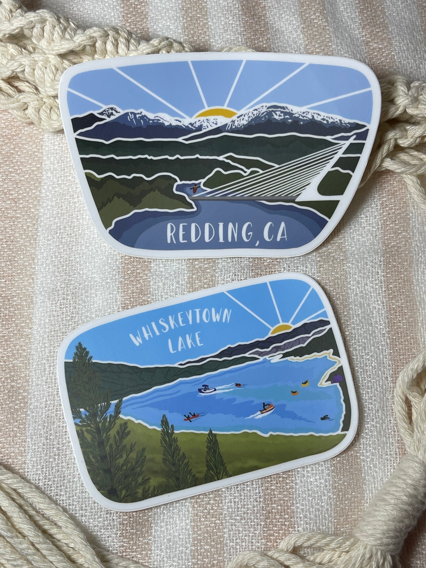 Redding, CA Vinyl Sticker