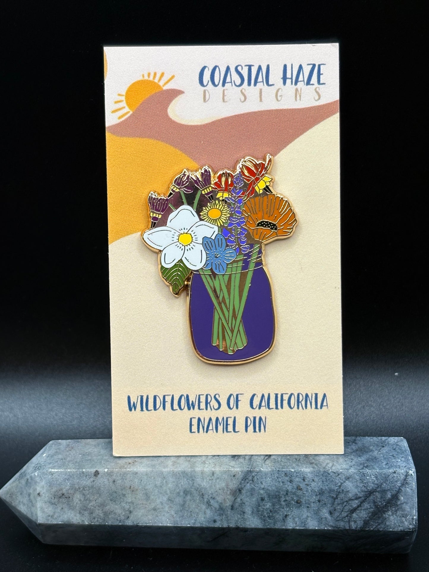 Mason jar Enamel Pin