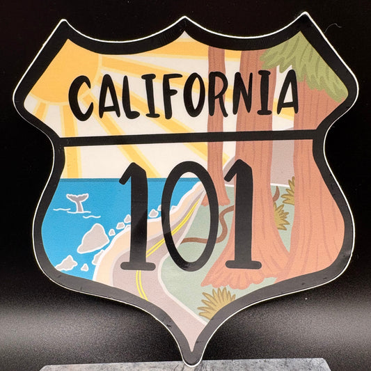Highway 101 Sticker