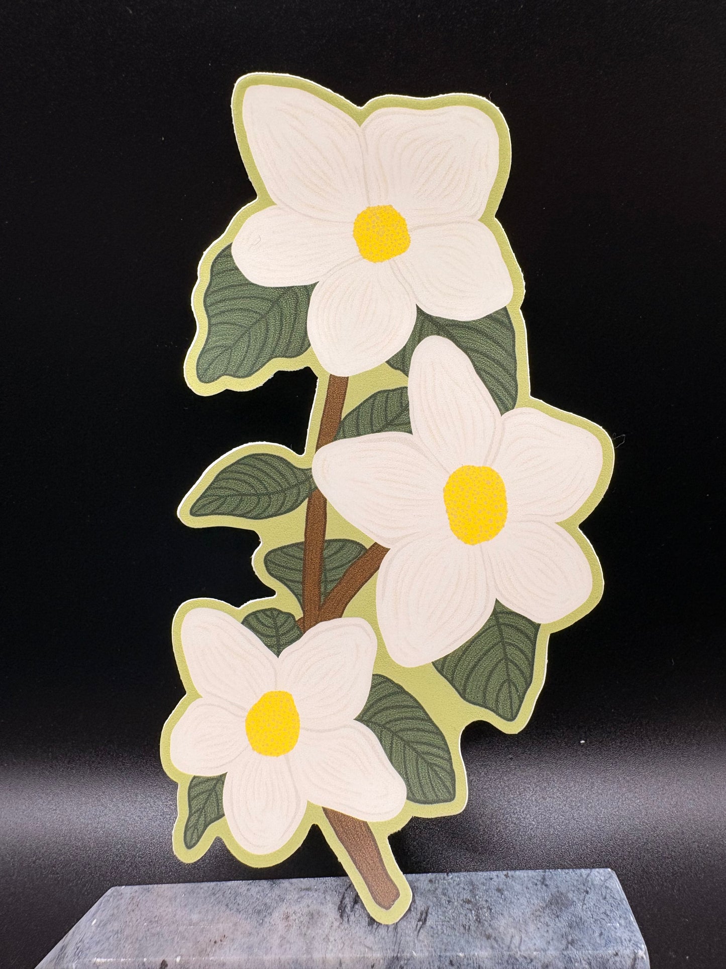 Dogwood Floral Sticker