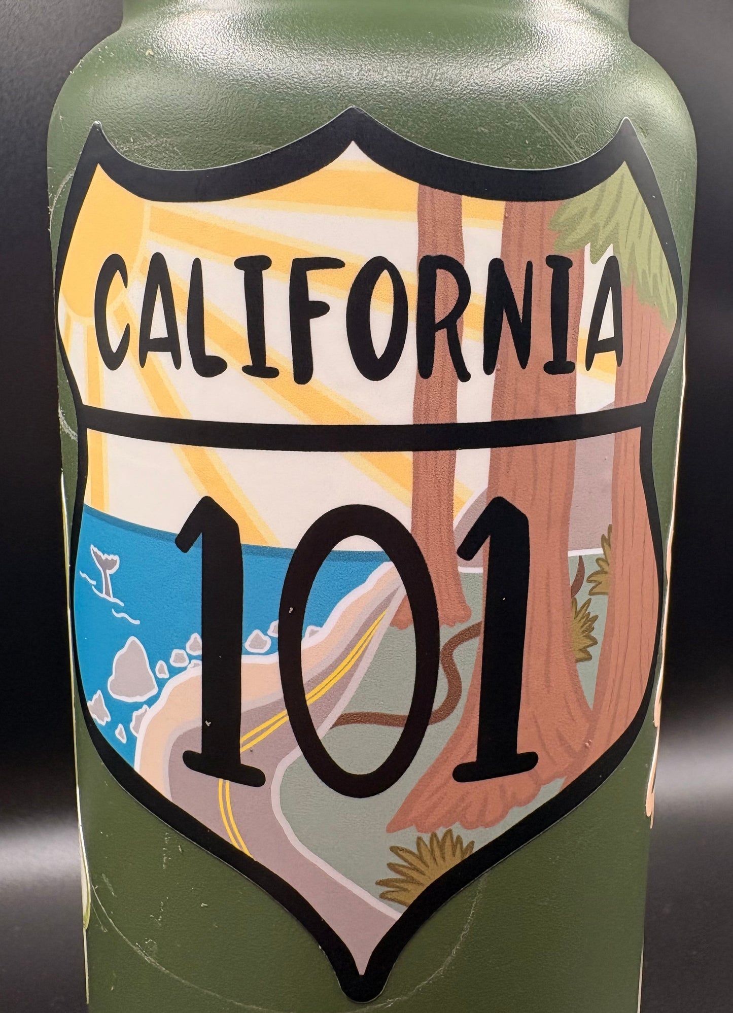 Highway 101 Sticker