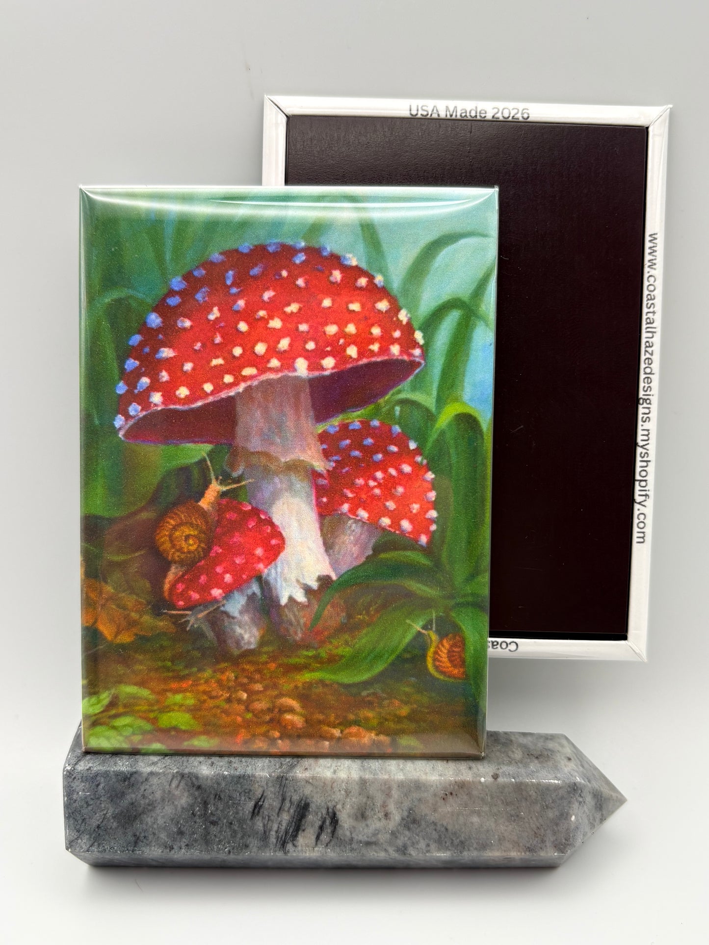 Amanita Mushroom Magnet