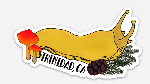 Trinidad, CA Slug Sticker