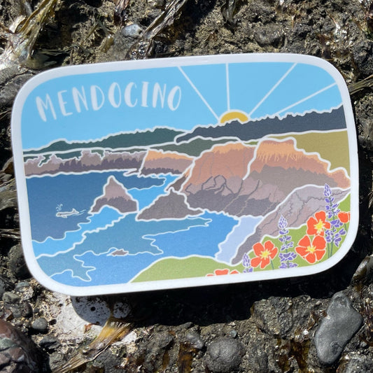 Mendocino Sticker