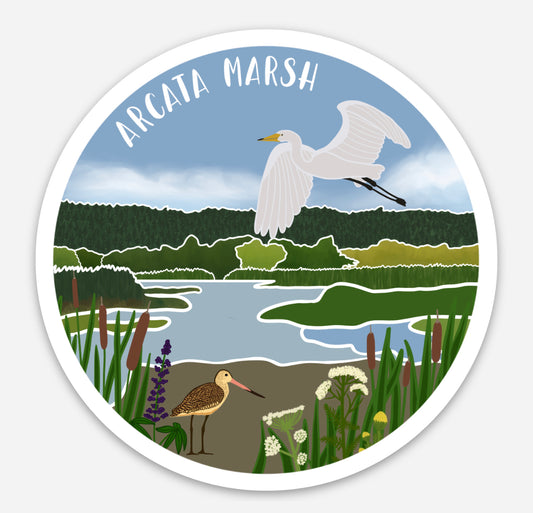 Arcata Marsh Sticker