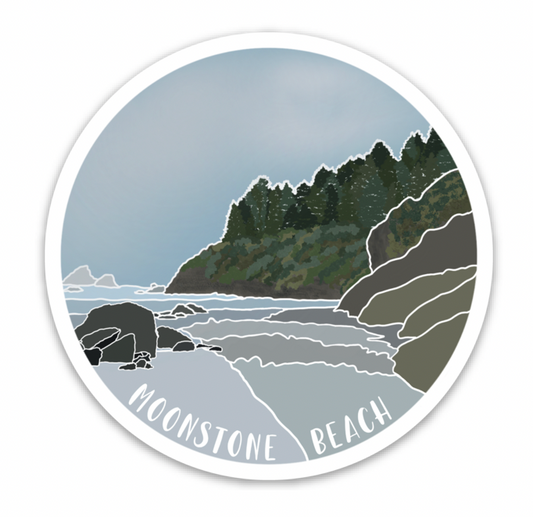 Moonstone Beach Magnet- POS