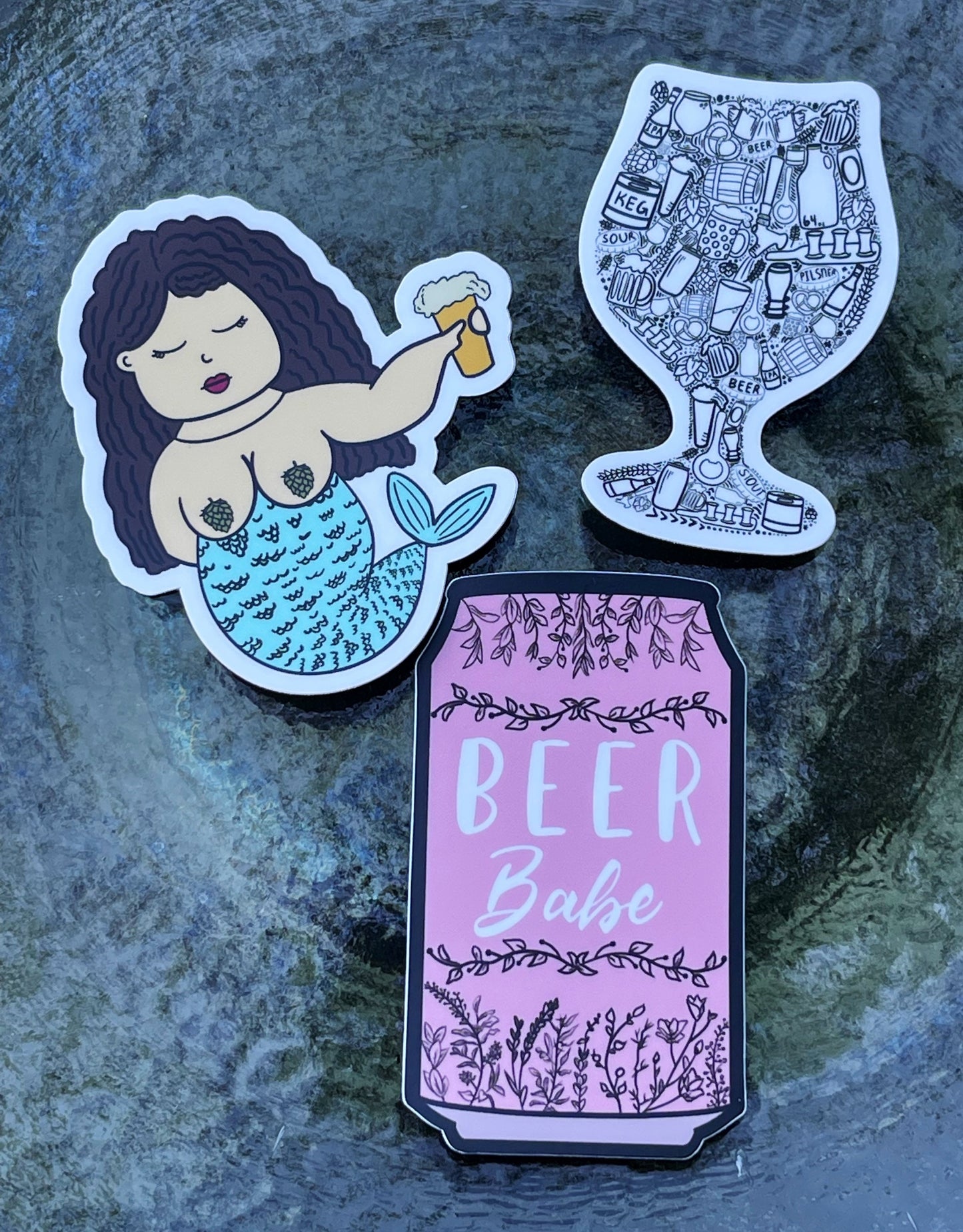 Plus Size Craft Beer Mermaid with Hops