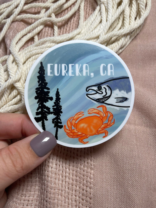 Eureka, California Sticker