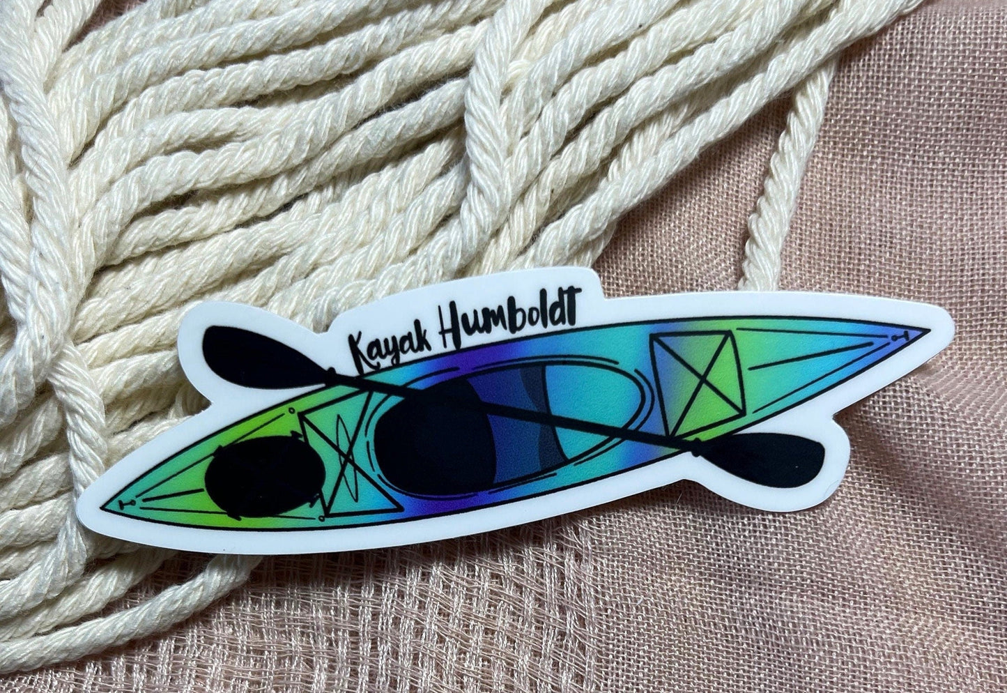 Kayak Humboldt Sticker