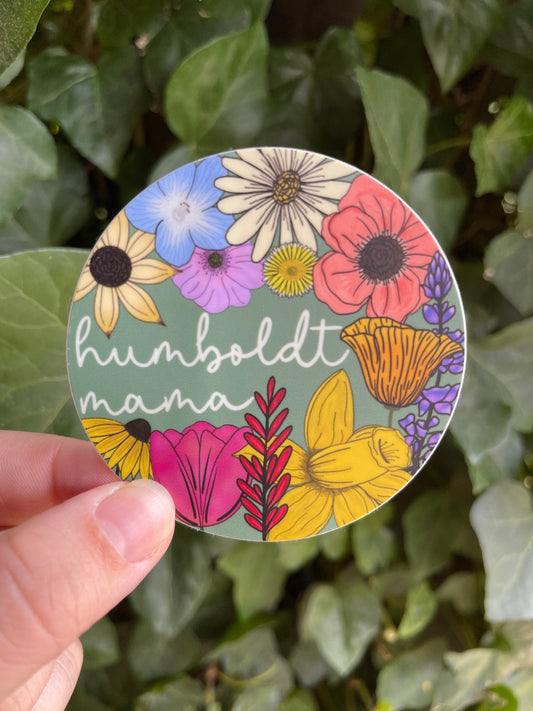 Humboldt Mama Sticker