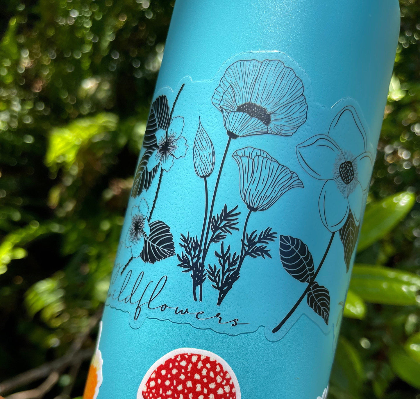 You Belong Among The Wildflowers Sticker